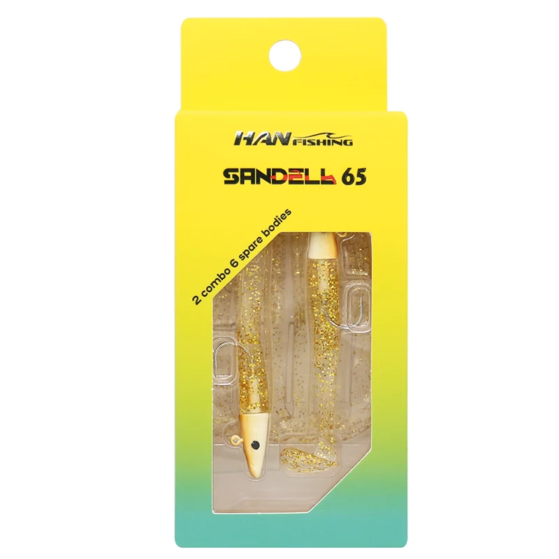 Sandeel Silikon 65 mm SL-650 Sandfish