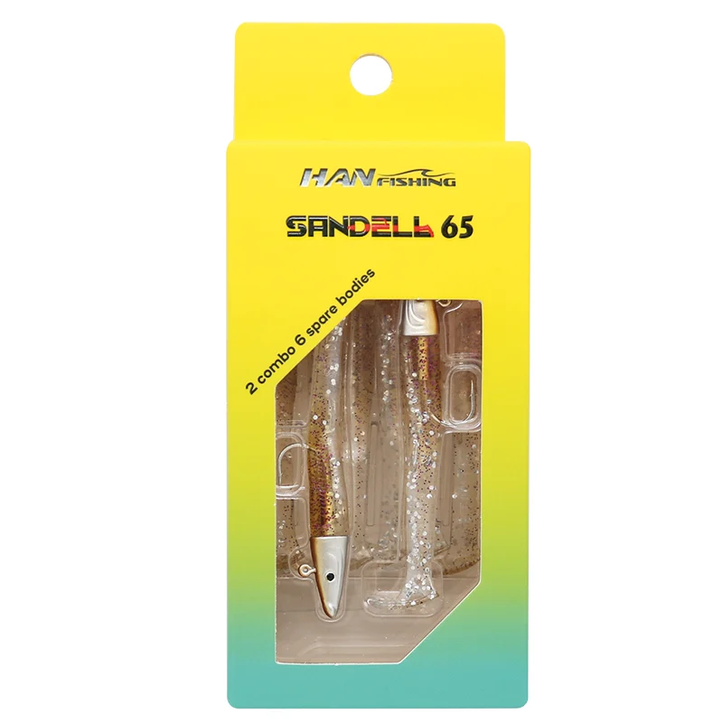 Sandeel Silikon 65 mm SL-640 Real Silver